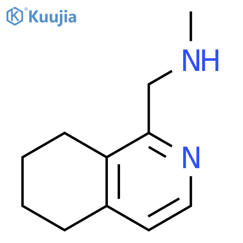 1-Isoquinolinemethanamine, 5,6,7,8-tetrahydro-N-methyl- structure