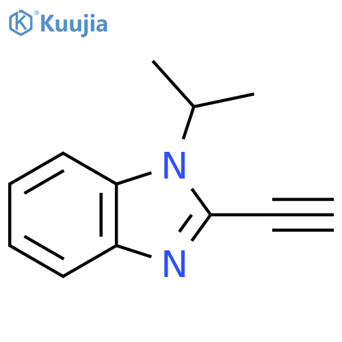 2-ethynyl-1-(propan-2-yl)-1H-1,3-benzodiazole structure