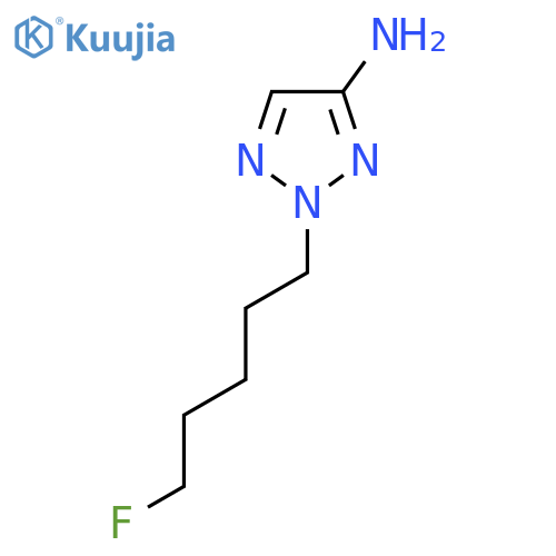 2-(5-fluoropentyl)-2H-1,2,3-triazol-4-amine structure