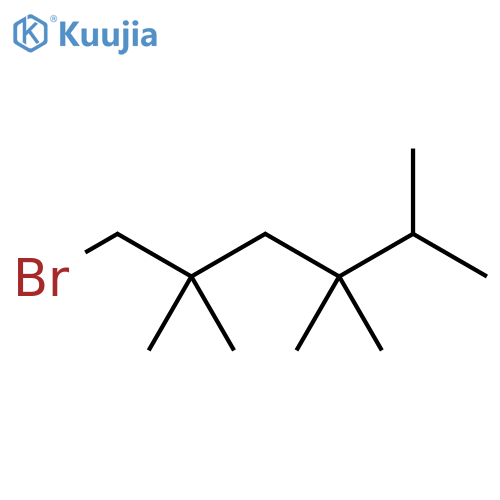 Hexane, 1-bromo-2,2,4,4,5-pentamethyl- structure