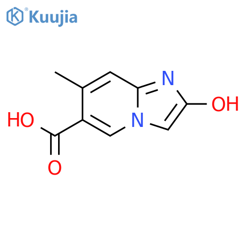 Imidazo[1,2-a]pyridine-6-carboxylic acid, 2-hydroxy-7-methyl- structure