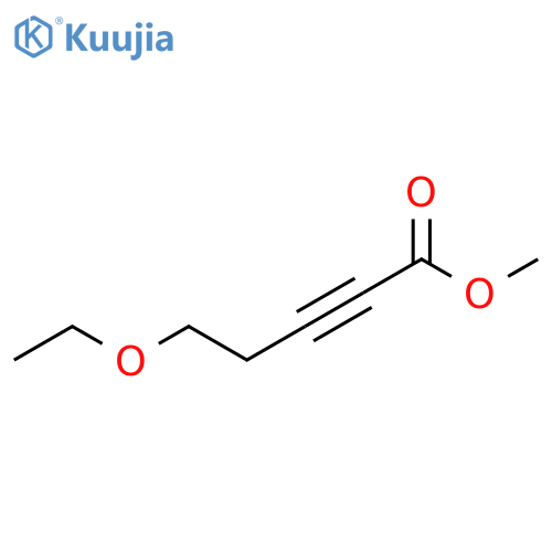 2-Pentynoic acid, 5-ethoxy-, methyl ester structure