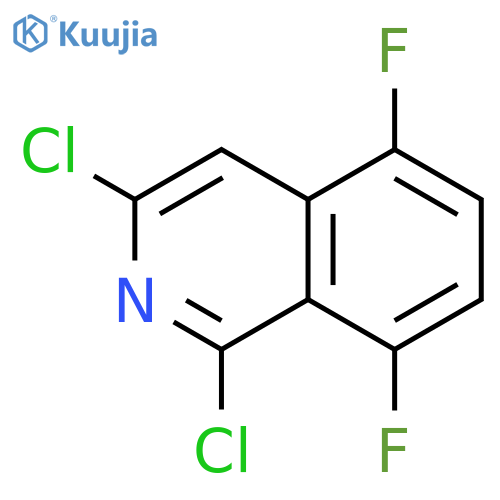 1,3-dichloro-5,8-difluoroisoquinoline structure