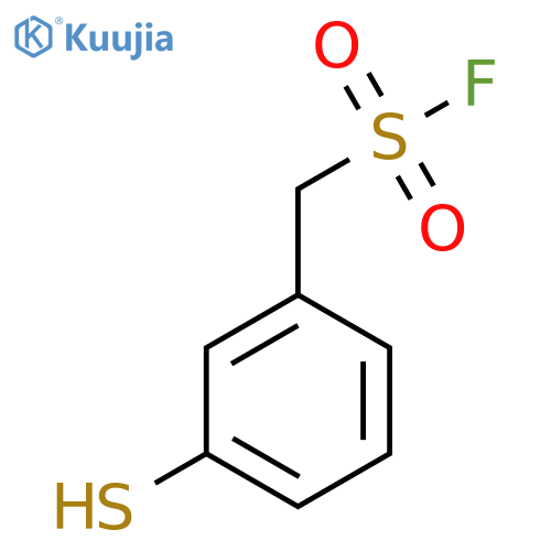 (3-Sulfanylphenyl)methanesulfonyl fluoride structure