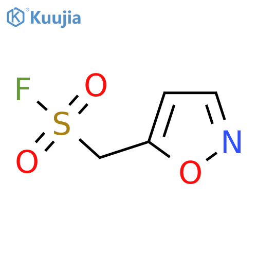 (1,2-Oxazol-5-yl)methanesulfonyl fluoride structure