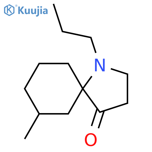 1-Azaspiro[4.5]decan-4-one, 7-methyl-1-propyl- structure