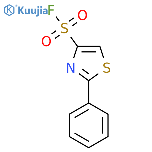 2-Phenyl-1,3-thiazole-4-sulfonyl fluoride structure