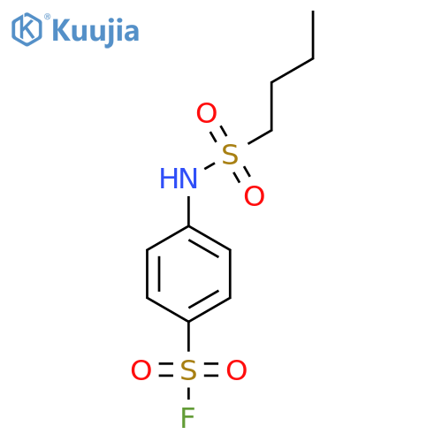 4-(Butane-1-sulfonamido)benzene-1-sulfonyl fluoride structure
