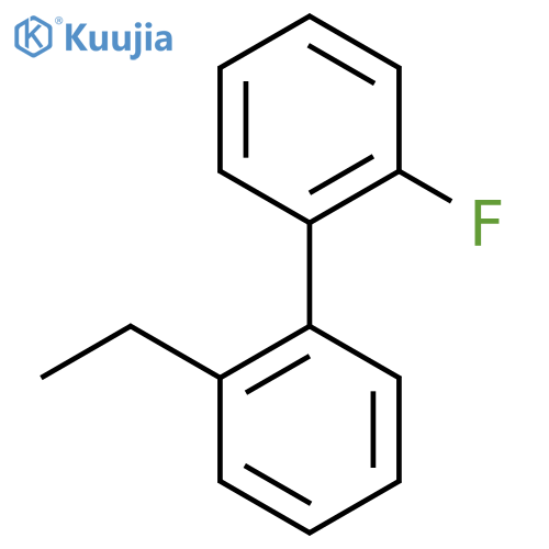 1-Ethyl-2-(2-fluorophenyl)benzene structure