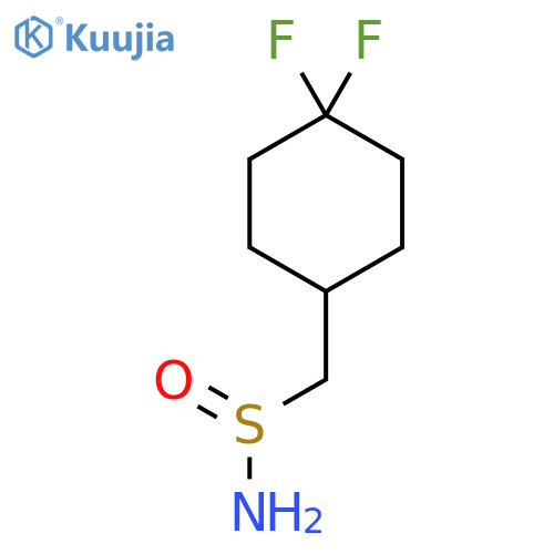 (4,4-Difluorocyclohexyl)methanesulfinamide structure