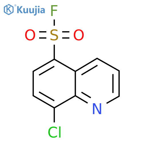 8-Chloroquinoline-5-sulfonyl fluoride structure
