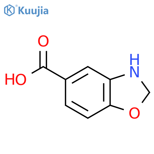 2,3-Dihydro-1,3-benzoxazole-5-carboxylic acid structure