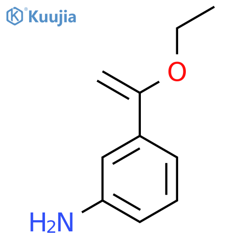 3-(1-Ethoxyethenyl)aniline structure