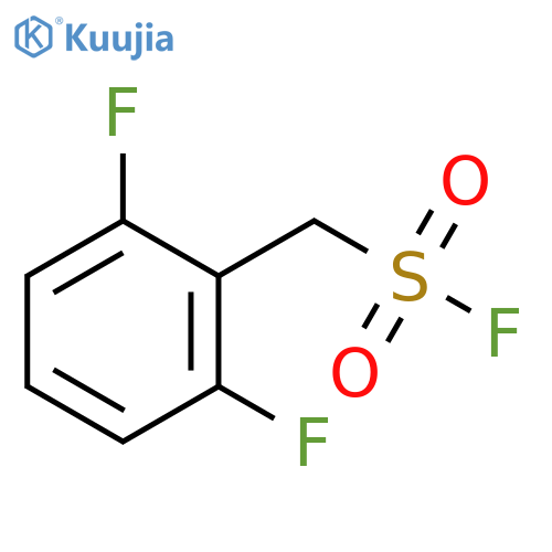 Benzenemethanesulfonyl fluoride, 2,6-difluoro- structure