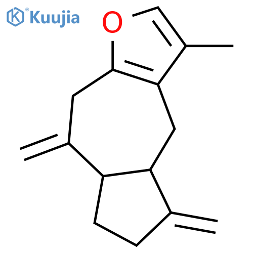 8,12-Epoxy-4(15),7,10(14),11-guaiatetraene; (1β,5β)-form structure