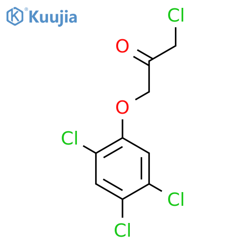 1-Chloro-3-(2,4,5-trichlorophenoxy)propan-2-one structure
