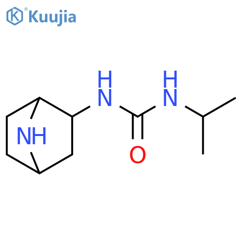 Urea, N-7-azabicyclo[2.2.1]hept-2-yl-N'-(1-methylethyl)- structure