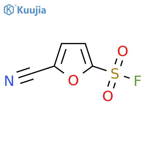 5-Cyanofuran-2-sulfonyl fluoride structure
