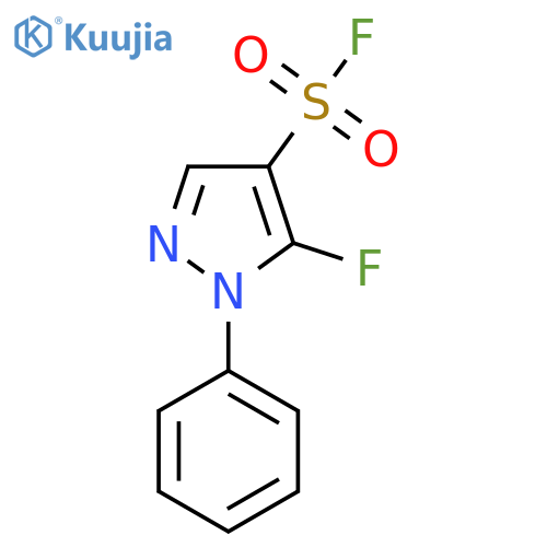 5-fluoro-1-phenyl-1H-pyrazole-4-sulfonyl fluoride structure