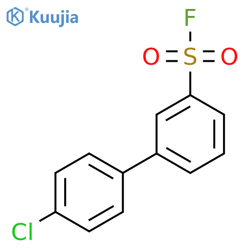 3-(4-Chlorophenyl)benzene-1-sulfonyl fluoride structure