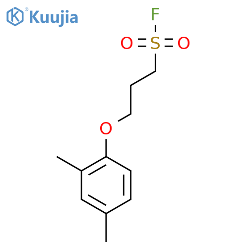 3-(2,4-Dimethylphenoxy)propane-1-sulfonyl fluoride structure