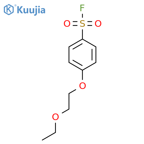 4-(2-Ethoxyethoxy)benzene-1-sulfonyl fluoride structure