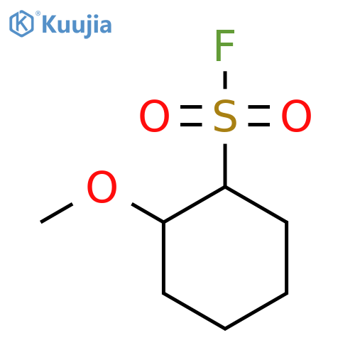 2-Methoxycyclohexane-1-sulfonyl fluoride structure
