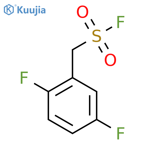(2,5-Difluorophenyl)methanesulfonyl fluoride structure