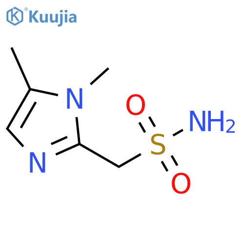 1H-Imidazole-2-methanesulfonamide, 1,5-dimethyl- structure