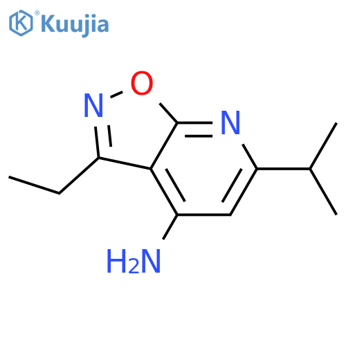 3-Ethyl-6-(propan-2-yl)-[1,2]oxazolo[5,4-b]pyridin-4-amine structure