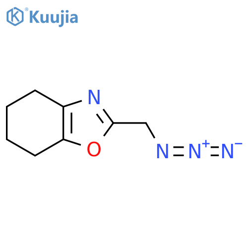 2-(Azidomethyl)-4,5,6,7-tetrahydro-1,3-benzoxazole structure