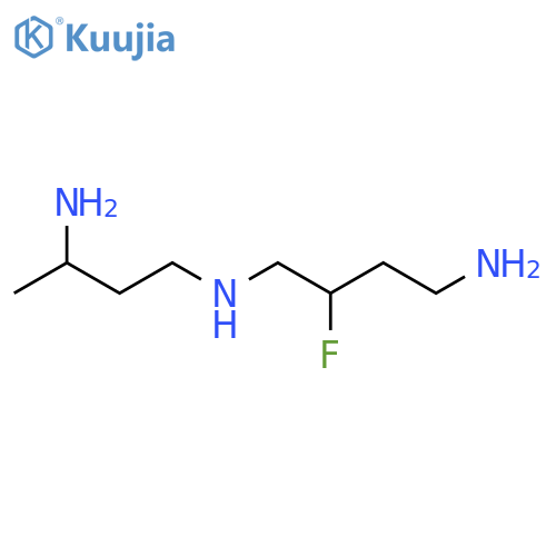 1,3-Butanediamine, N1-(4-amino-2-fluorobutyl)- structure