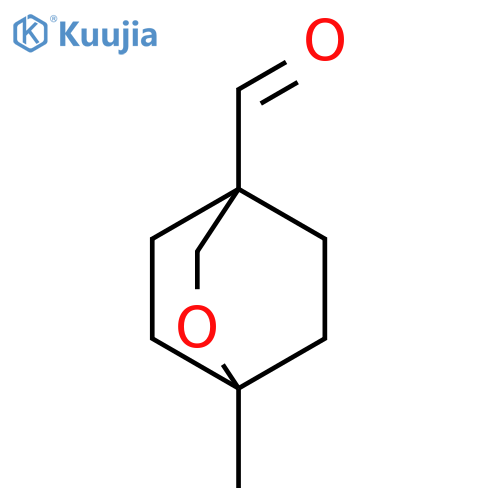 1-methyl-2-oxabicyclo[2.2.2]octane-4-carbaldehyde structure