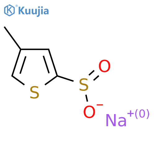 Sodium 4-methylthiophene-2-sulfinate structure