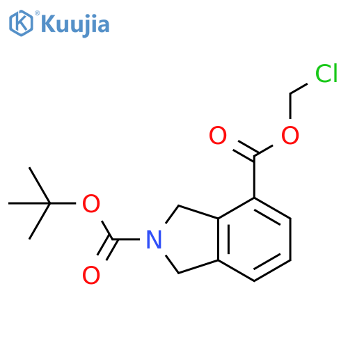 2H-Isoindole-2,4-dicarboxylic acid, 1,3-dihydro-, 4-(chloromethyl) 2-(1,1-dimethylethyl) ester structure