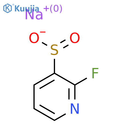 Sodium 2-fluoropyridine-3-sulfinate structure