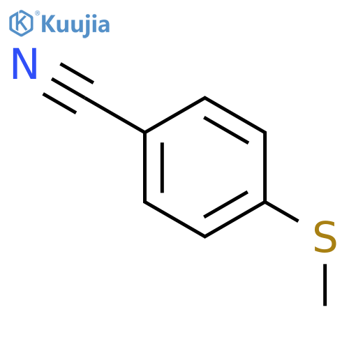 4-(methylsulfanyl)benzonitrile structure