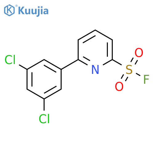 6-(3,5-Dichlorophenyl)pyridine-2-sulfonyl fluoride structure