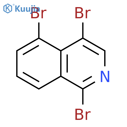 Isoquinoline, 1,4,5-tribromo- structure