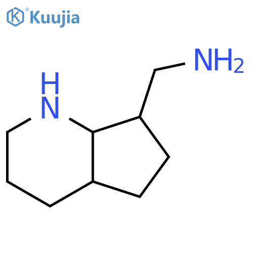 1H-Cyclopenta[b]pyridine-7-methanamine, octahydro- structure