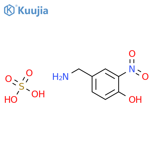 4-\u200b(Aminomethyl)\u200b-\u200b2-\u200bnitrophenol Sulfate structure