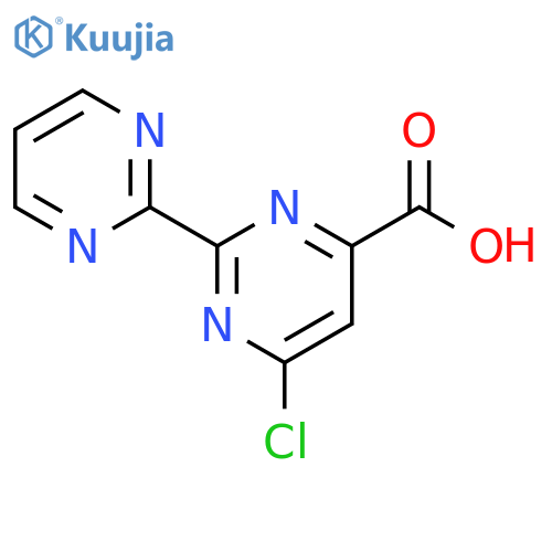 [2,2'-Bipyrimidine]-4-carboxylic acid, 6-chloro- structure