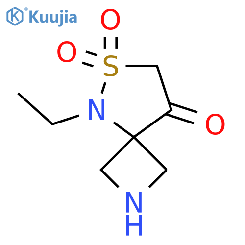 5-ethyl-6lambda6-thia-2,5-diazaspiro3.4octane-6,6,8-trione structure