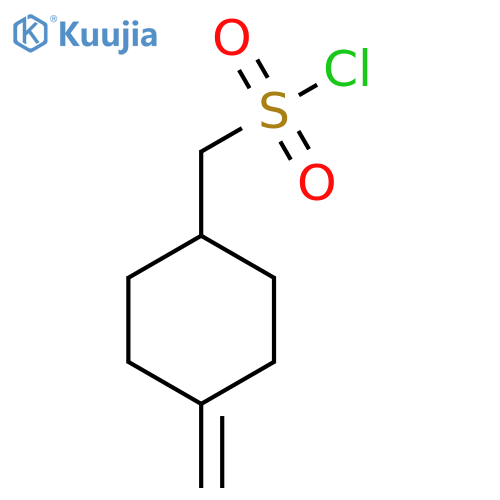 (4-methylidenecyclohexyl)methanesulfonyl chloride structure