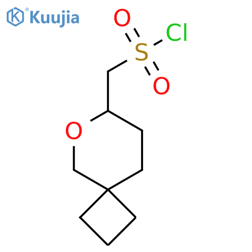 {6-oxaspiro3.5nonan-7-yl}methanesulfonyl chloride structure