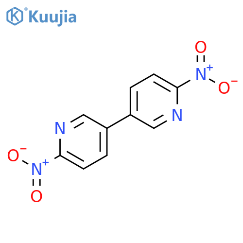 3,3'-Bipyridine, 6,6'-dinitro- structure