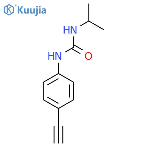 1-(4-Ethynylphenyl)-3-(propan-2-yl)urea structure