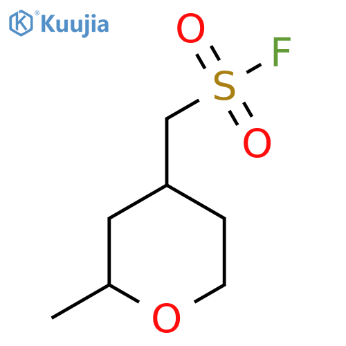 (2-Methyloxan-4-yl)methanesulfonyl fluoride structure