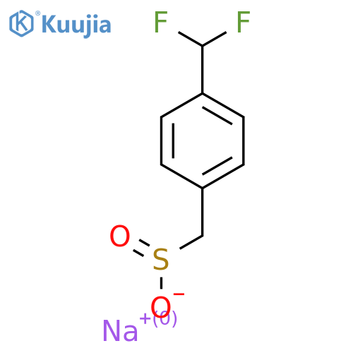 Sodium [4-(difluoromethyl)phenyl]methanesulfinate structure