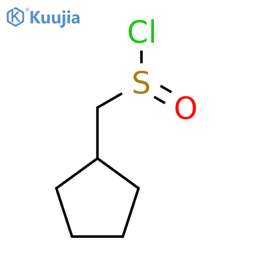 Cyclopentylmethanesulfinyl chloride structure